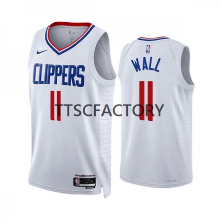 Maillot Basket Los Angeles Clippers John Wall 11 Nike 2022-23 Association Edition Blanc Swingman - Homme